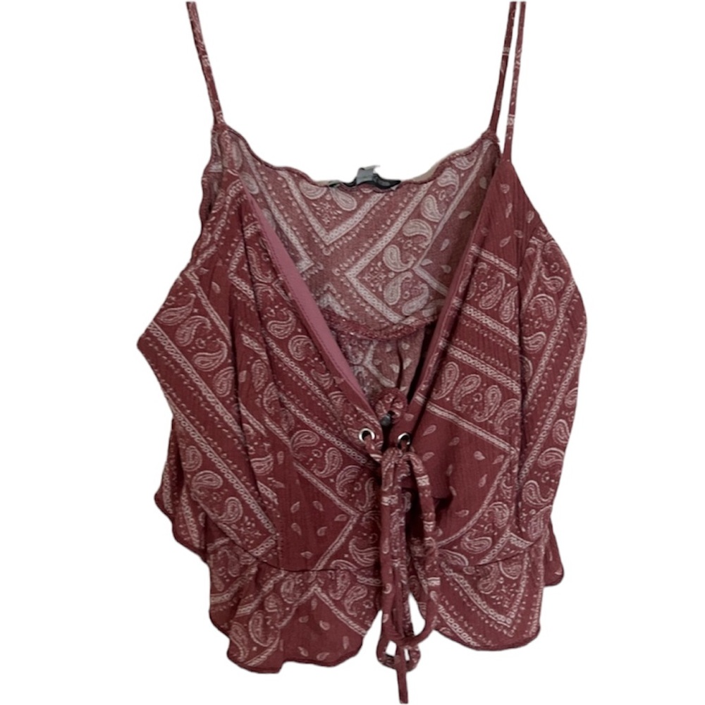 Charlotte Russe | bandanna crop top